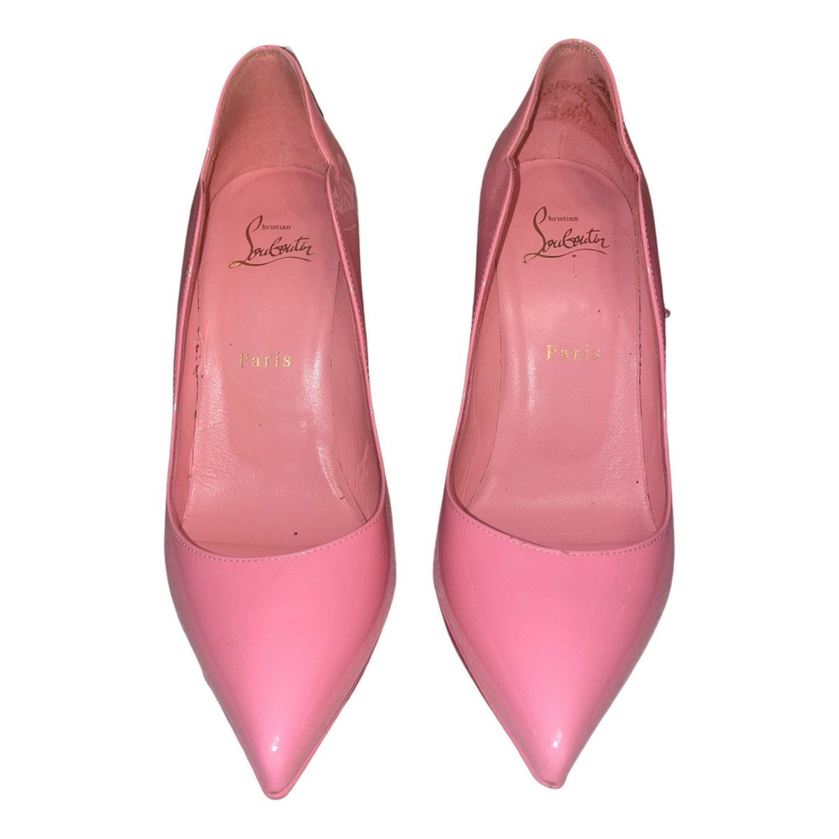 Hot Chick patent leather heels