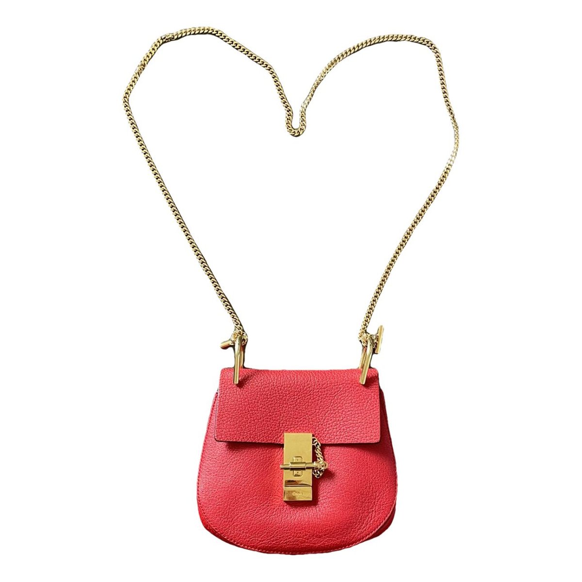 Drew leather crossbody bag