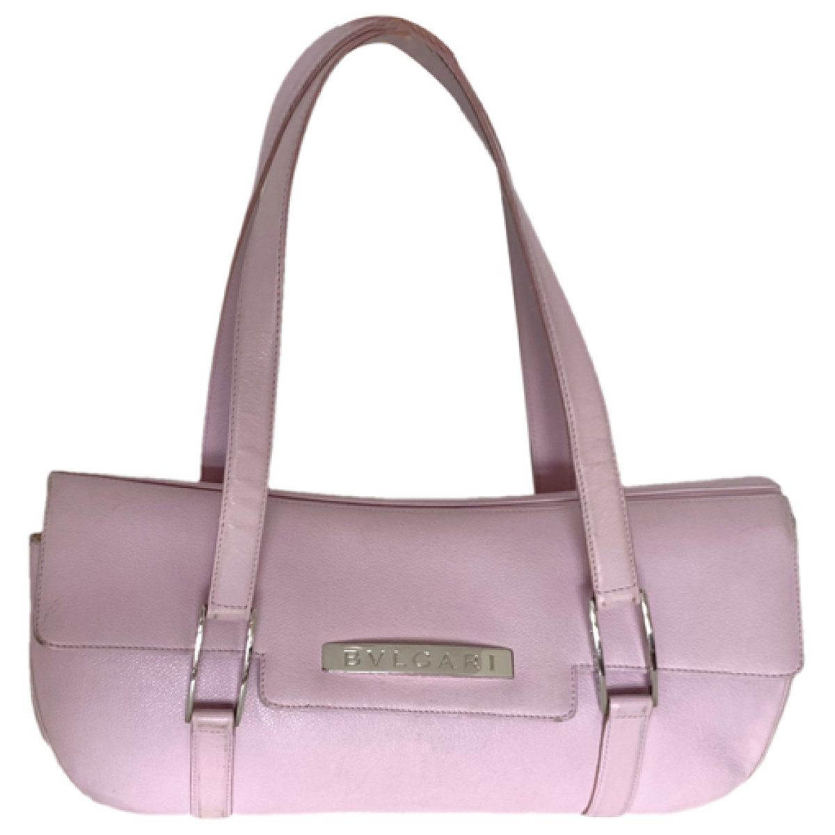 Bulgari leather handbag