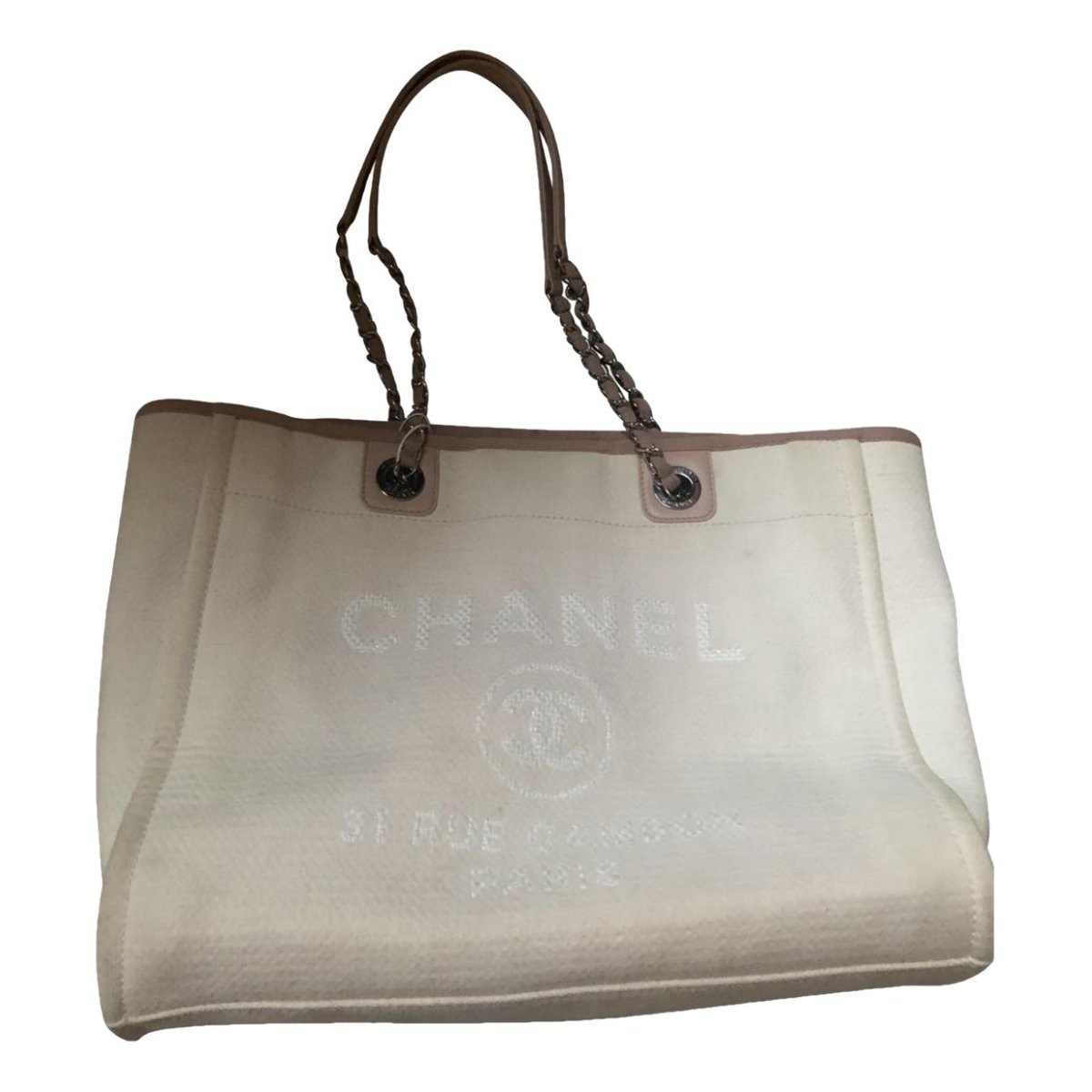 Deauville tweed tote