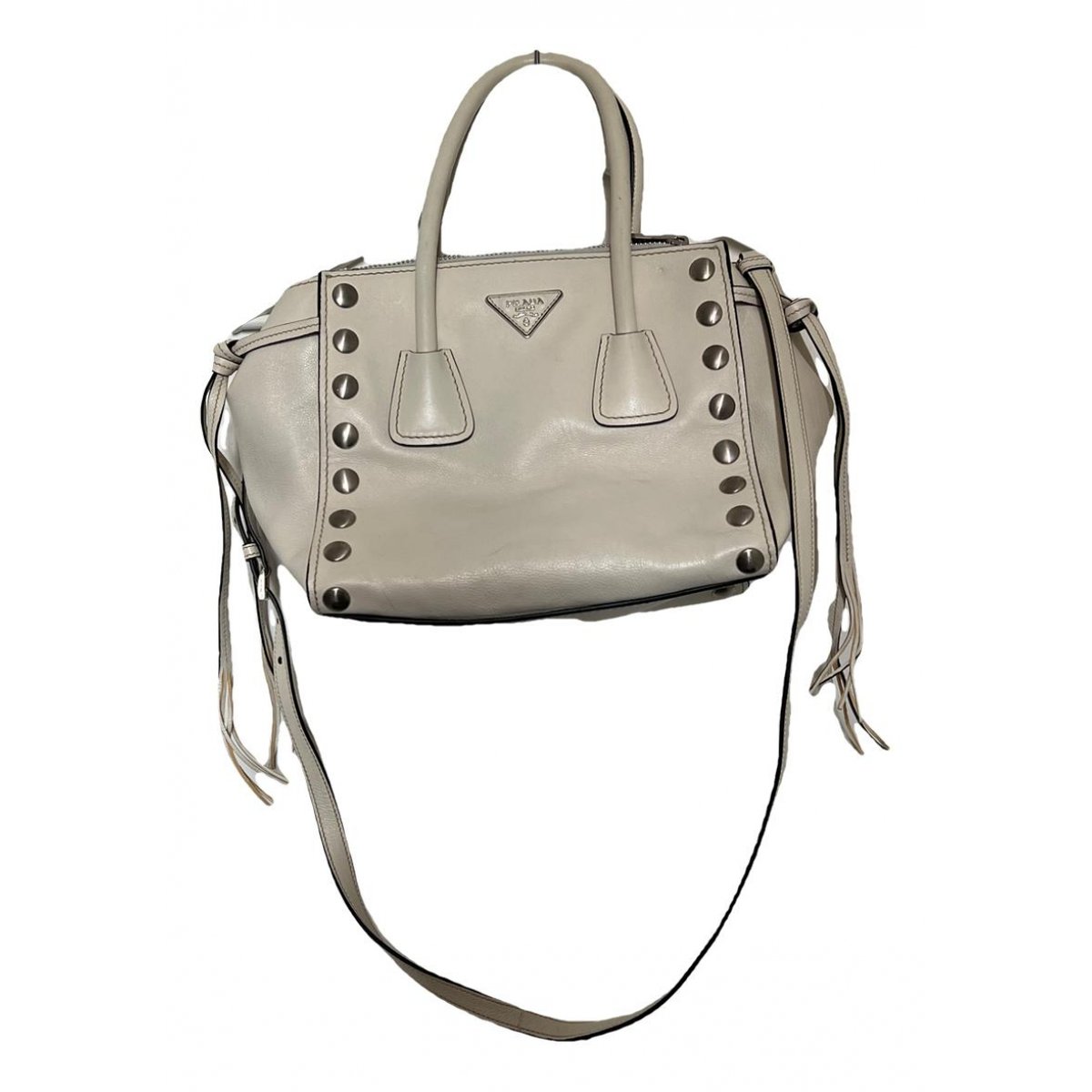 Concept leather crossbody bag
