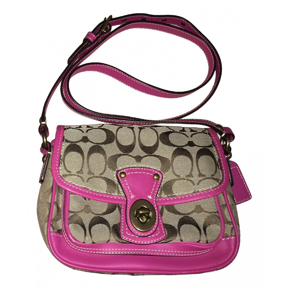 Signature Sufflette cloth handbag