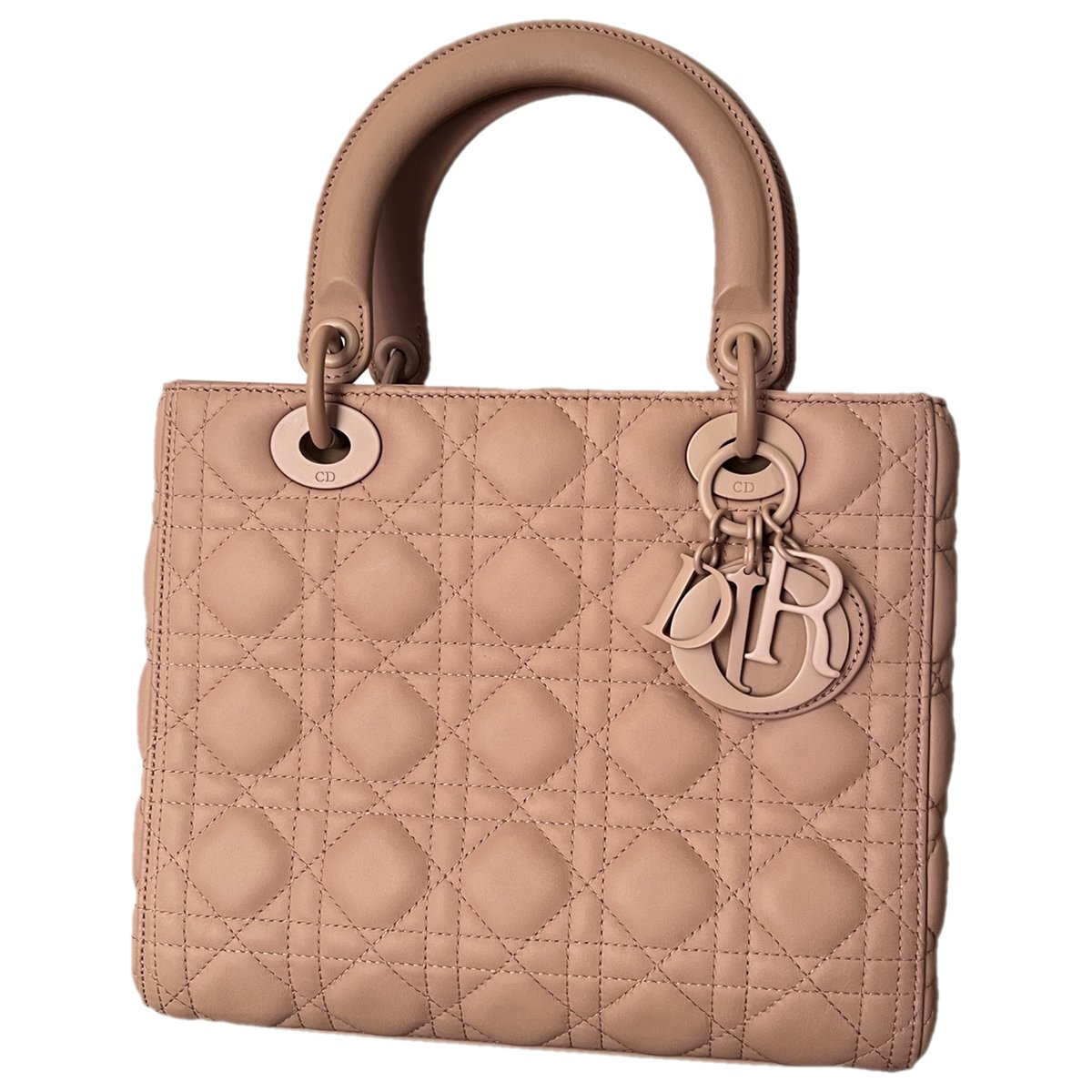 Lady Dior leather handbag