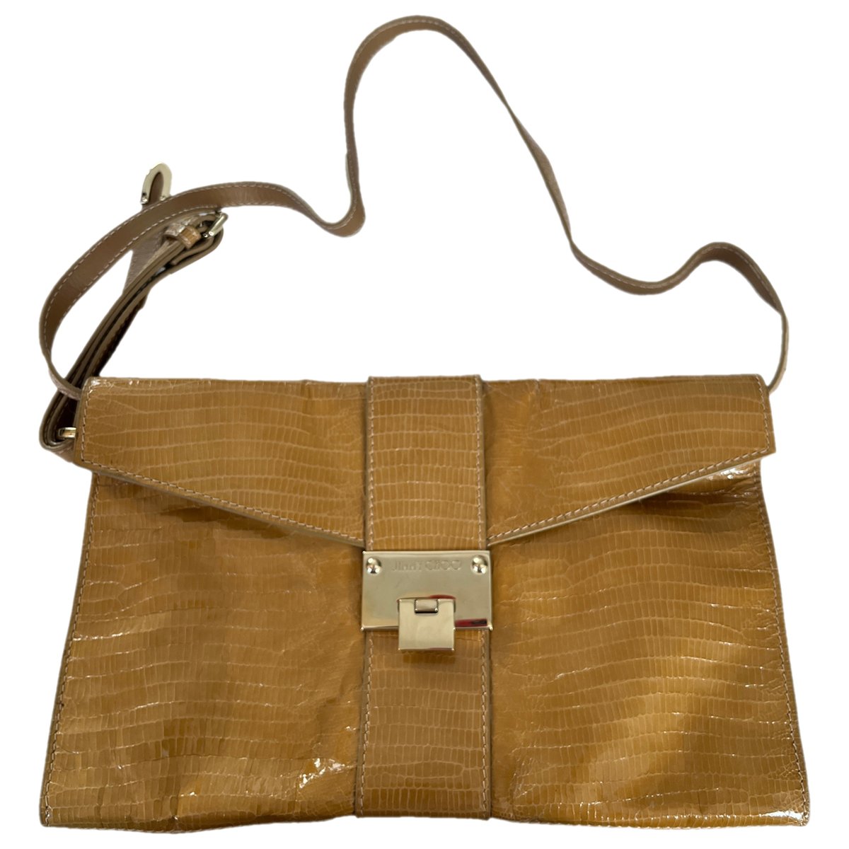 Rebel patent leather handbag