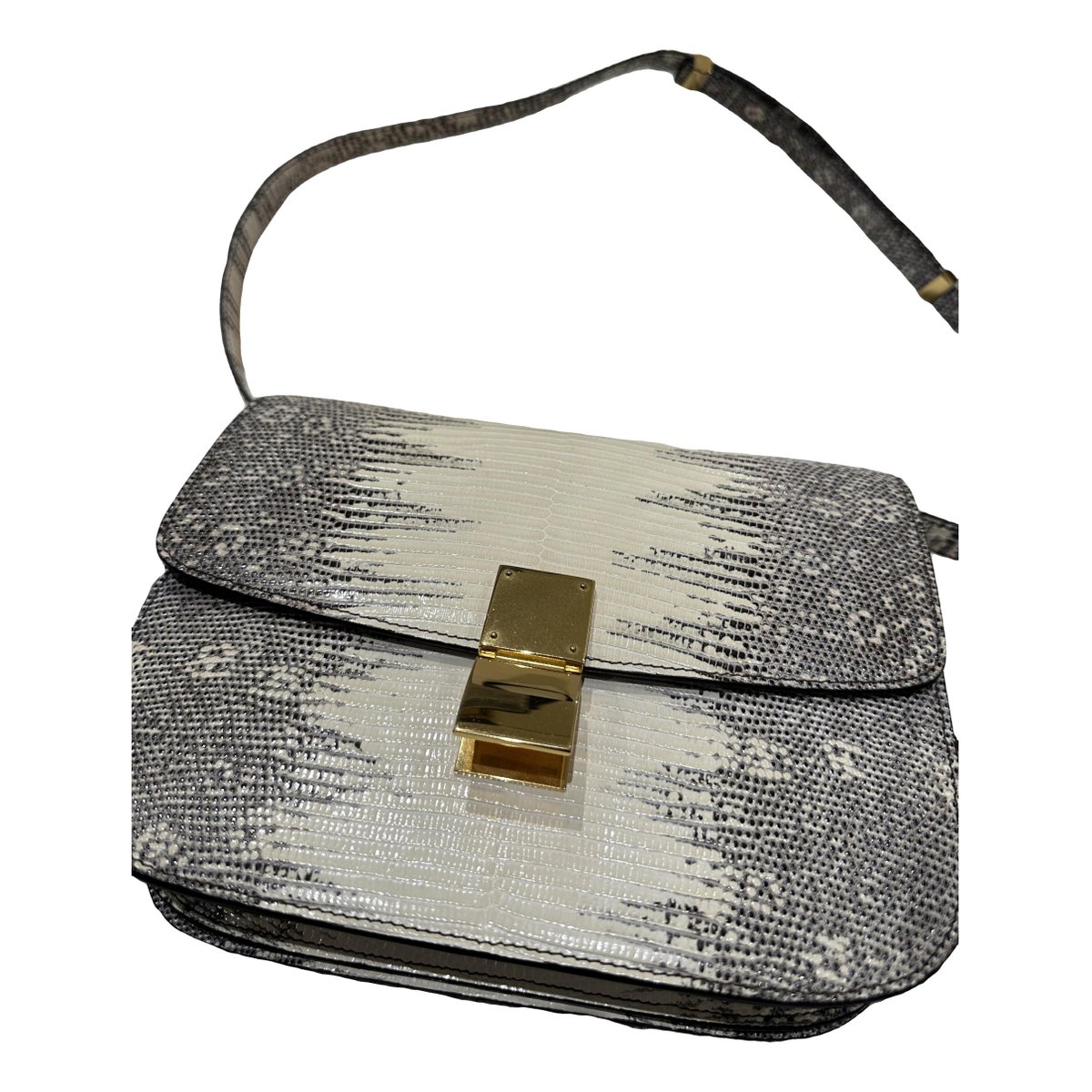 Classic lizard handbag