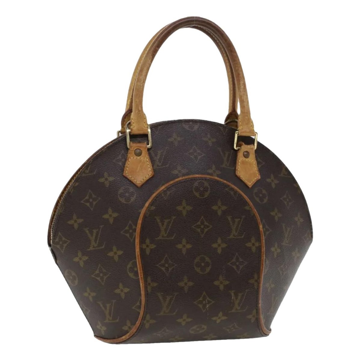Ellipse cloth handbag