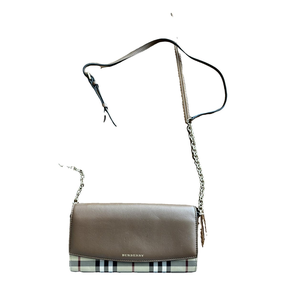 Note leather crossbody bag