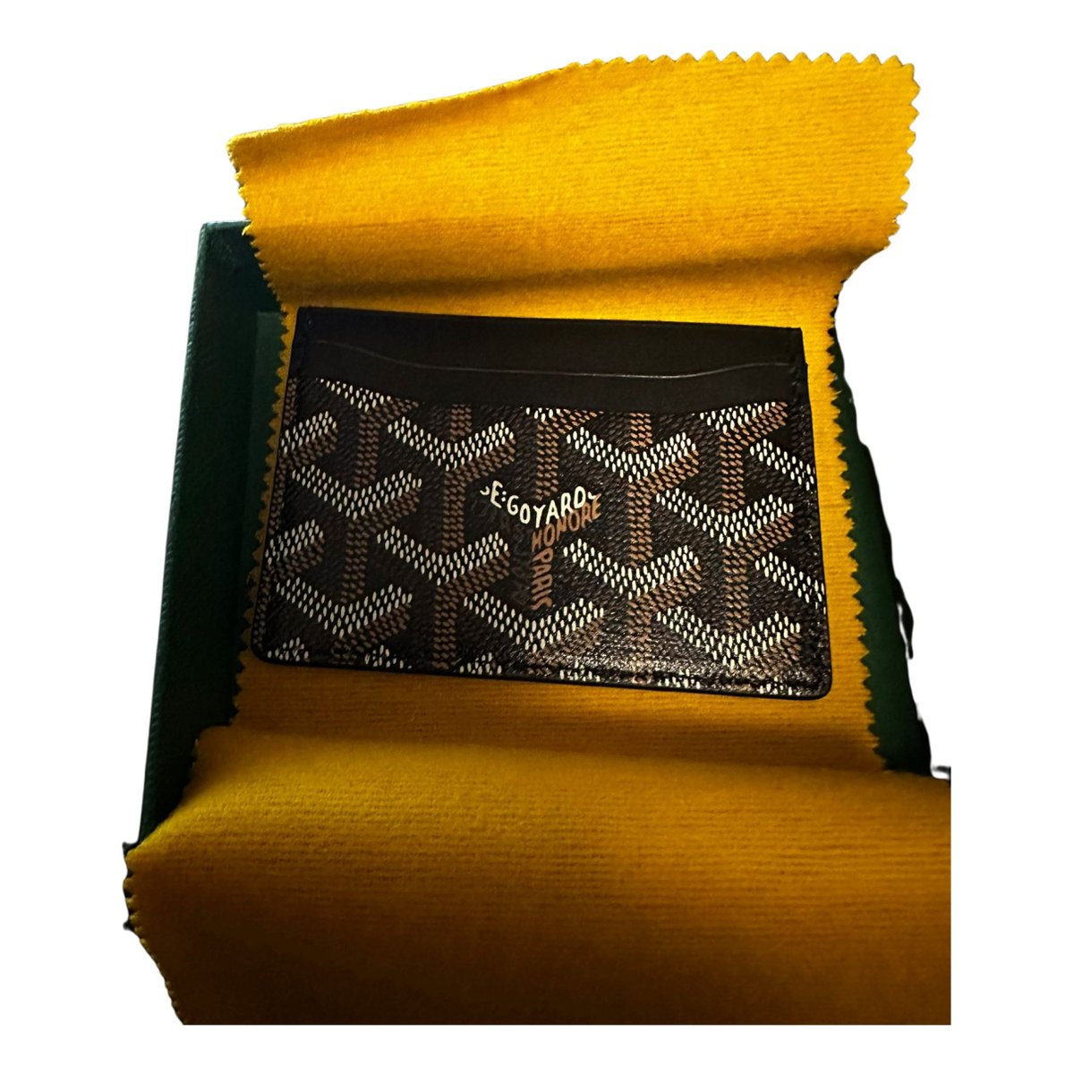 Saint Sulpice leather card wallet