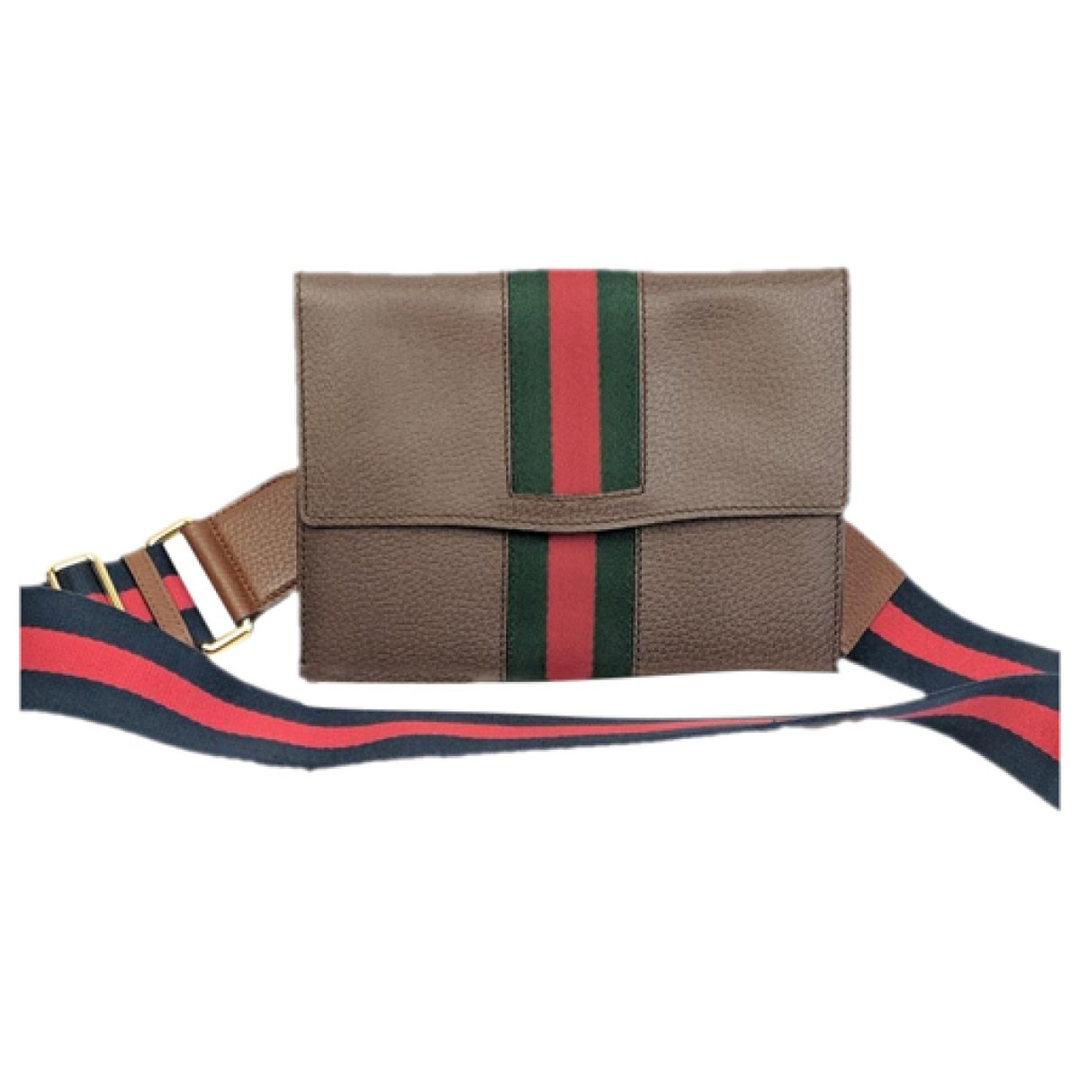 Lady Web leather crossbody bag