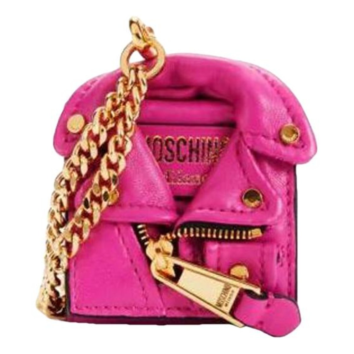 Biker leather handbag