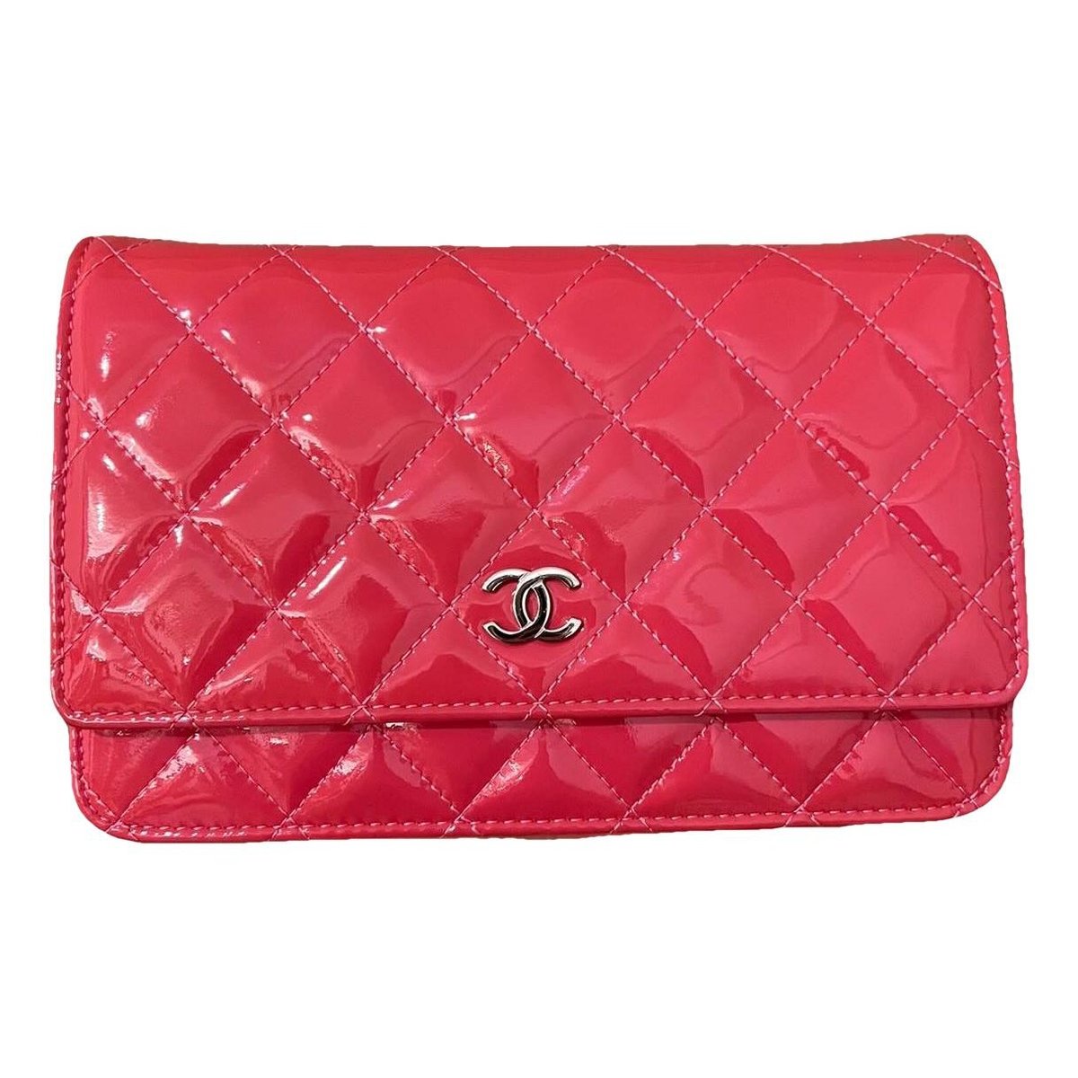 Wallet On Chain Timeless/Classique patent leather crossbody bag