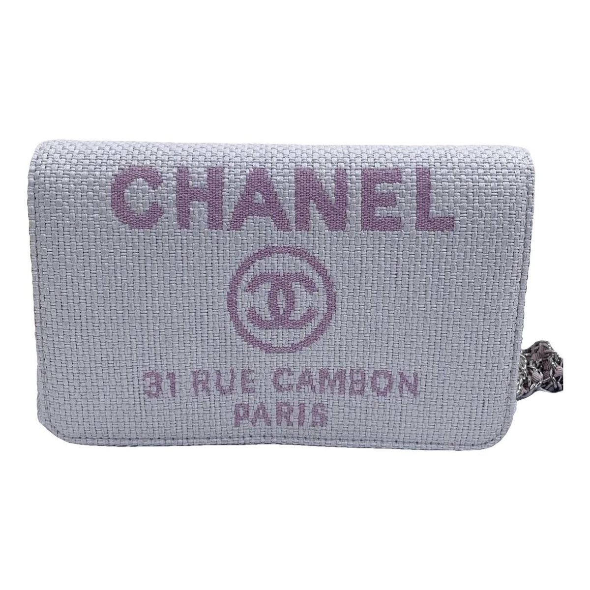 Wallet on Chain cloth crossbody bag