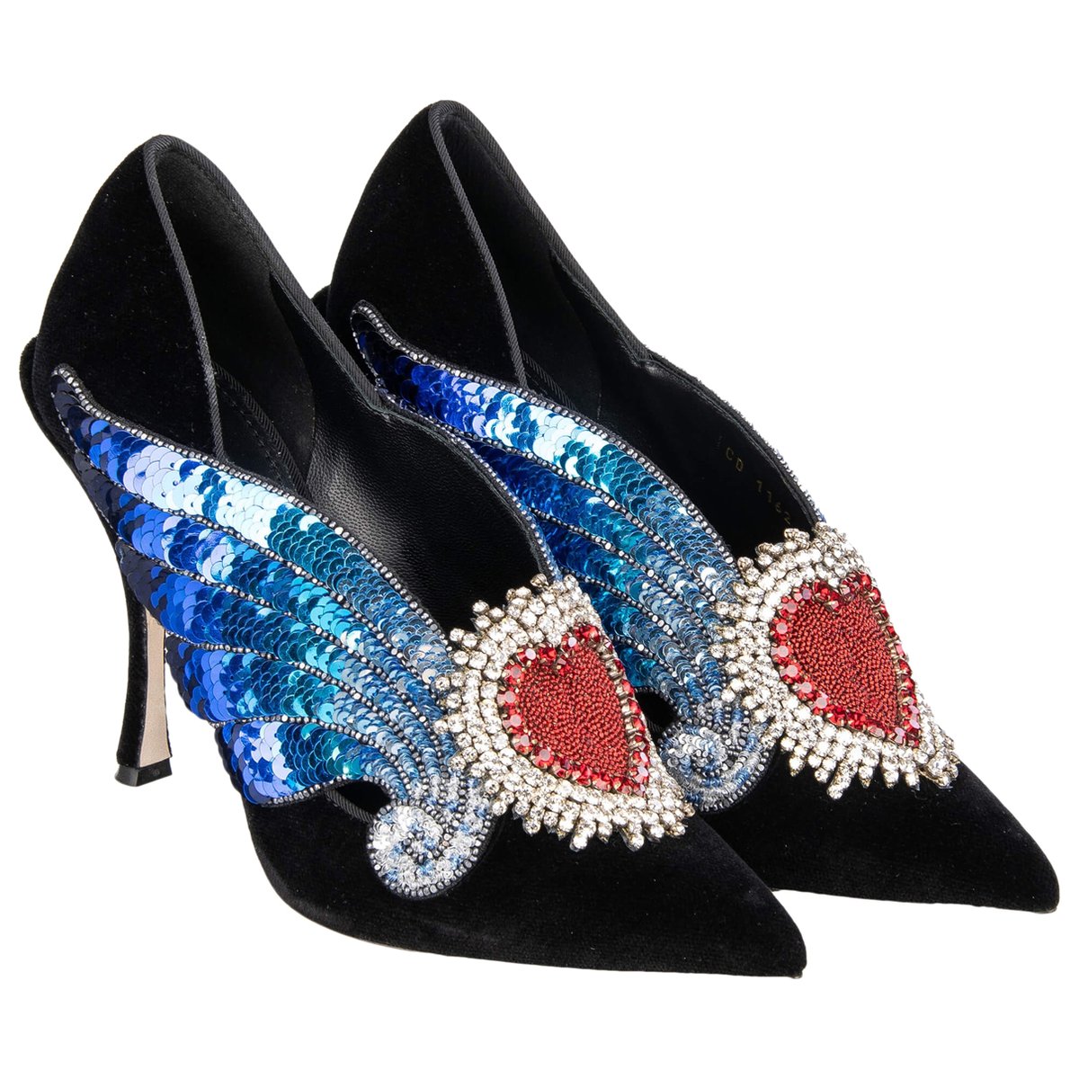 Lori velvet heels