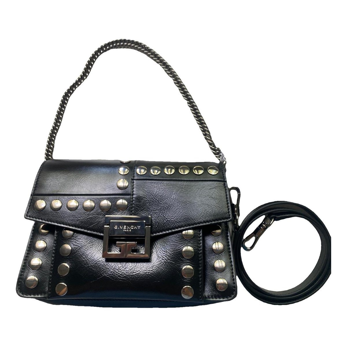 GV3 leather crossbody bag