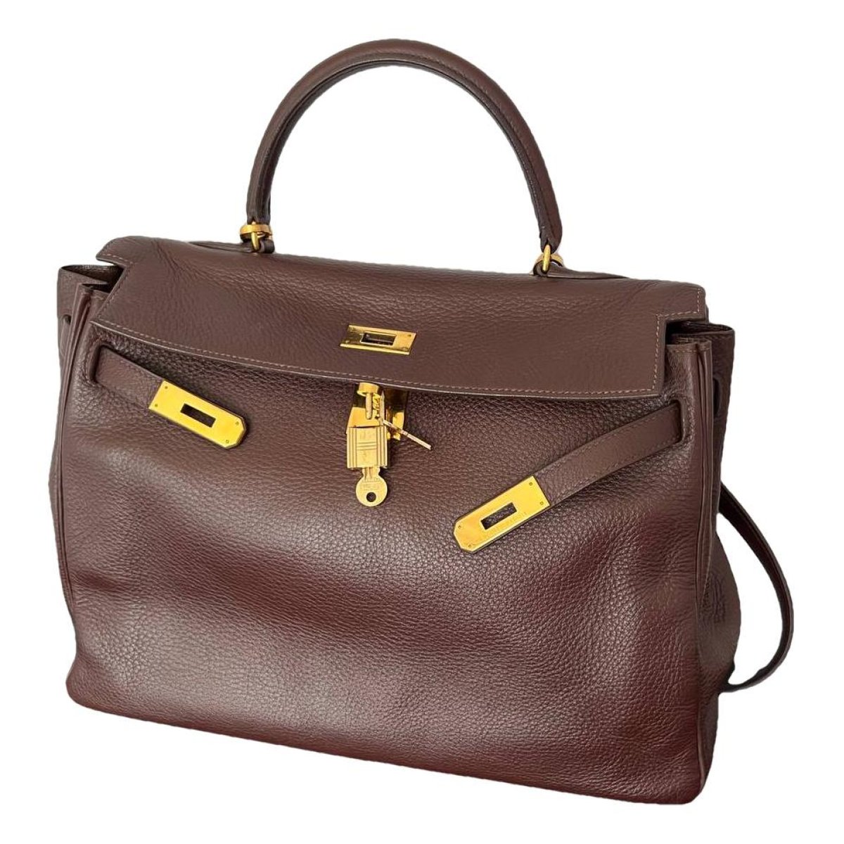Kelly 35 leather handbag