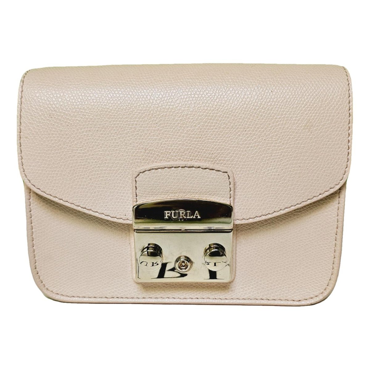 Metropolis leather crossbody bag