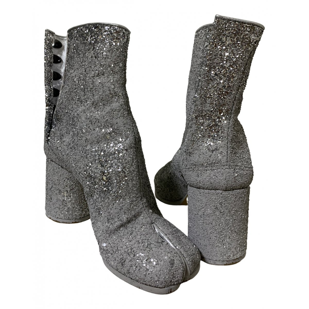 Tabi glitter boots