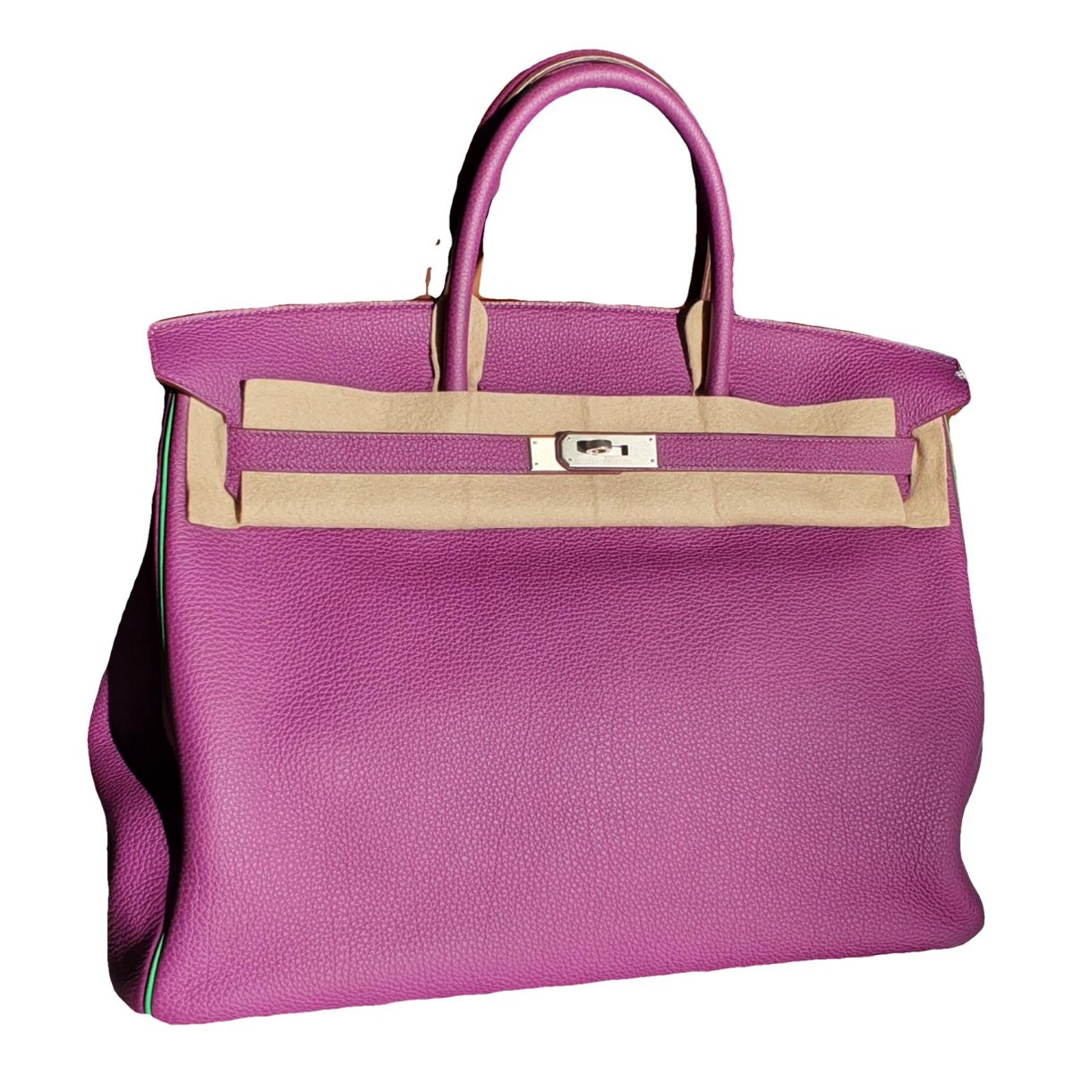 Birkin 40 leather handbag