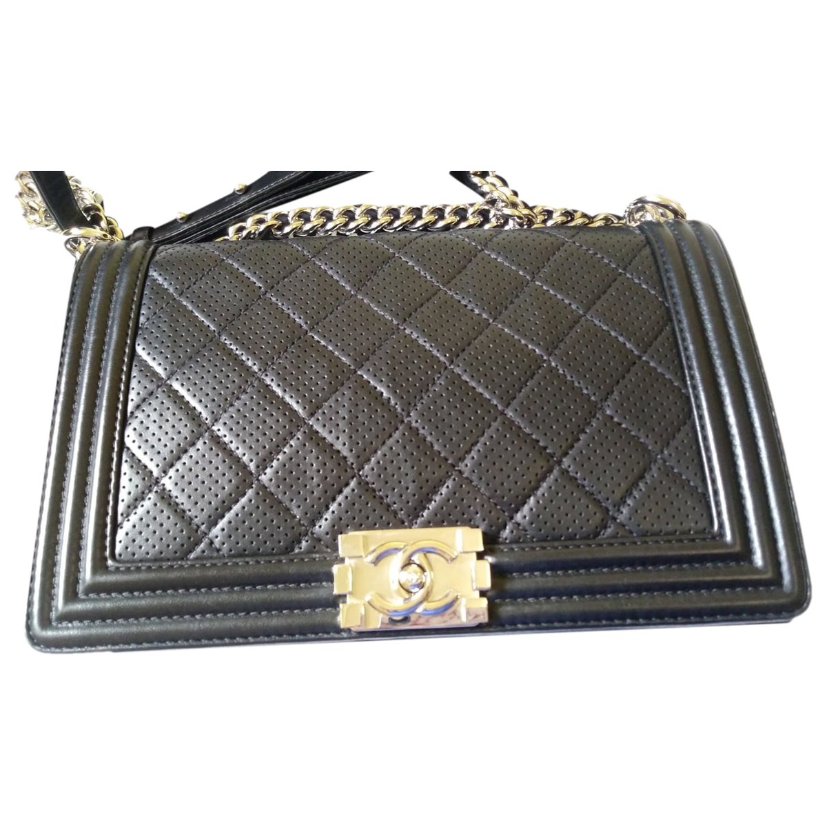 Boy leather crossbody bag