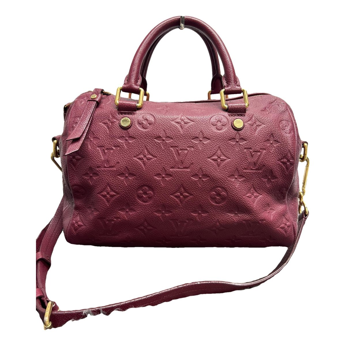 Speedy leather handbag