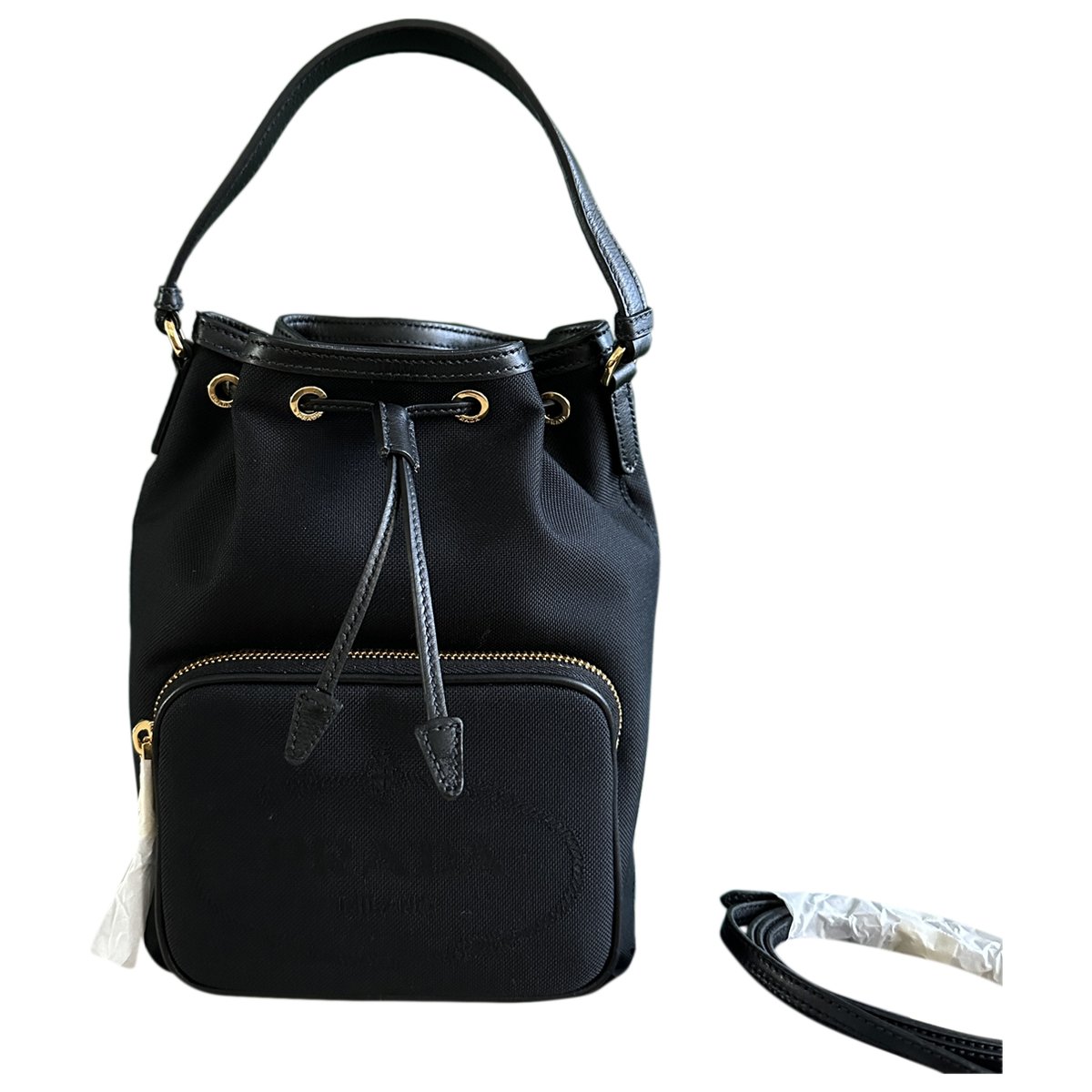 Duet cloth crossbody bag