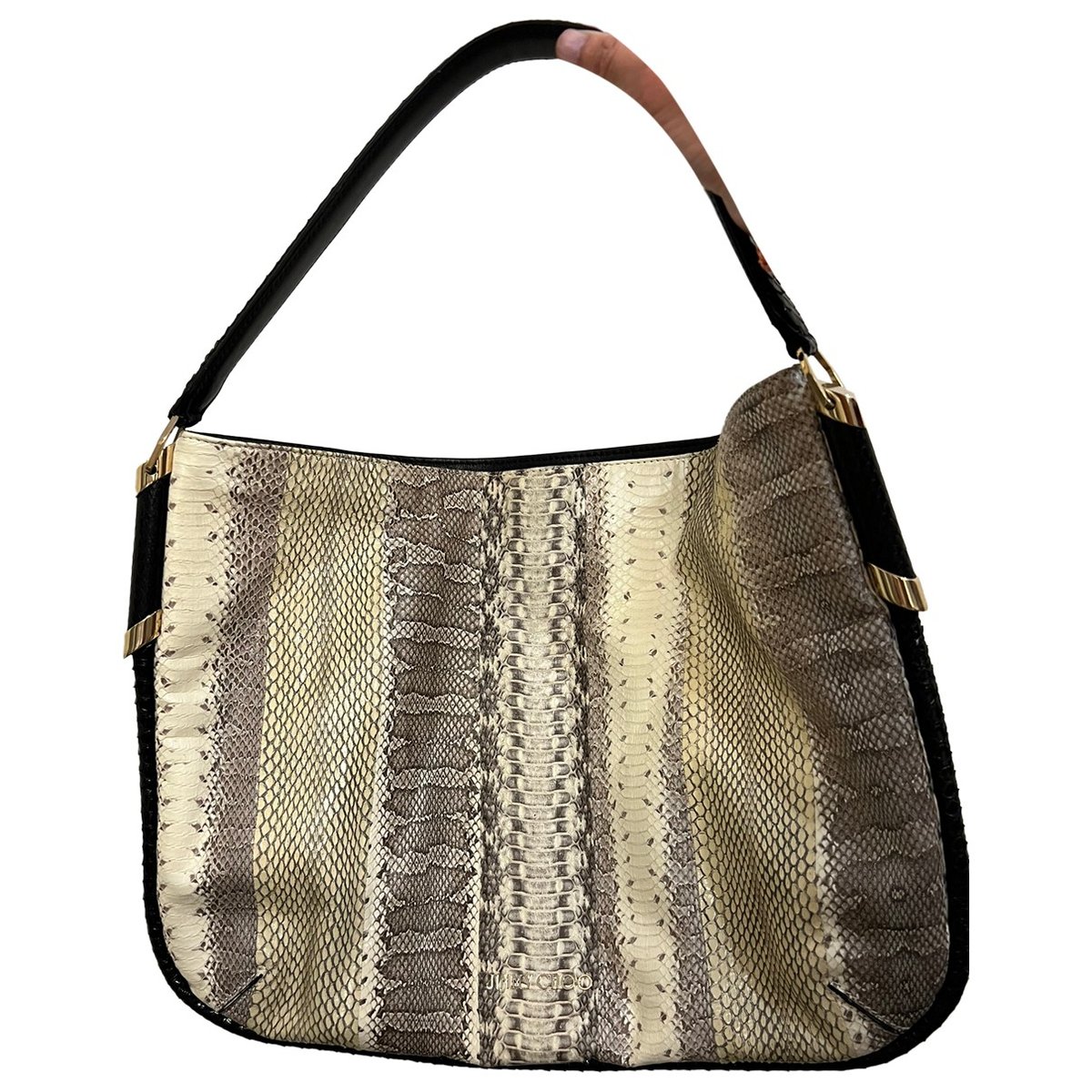 Riley leather handbag