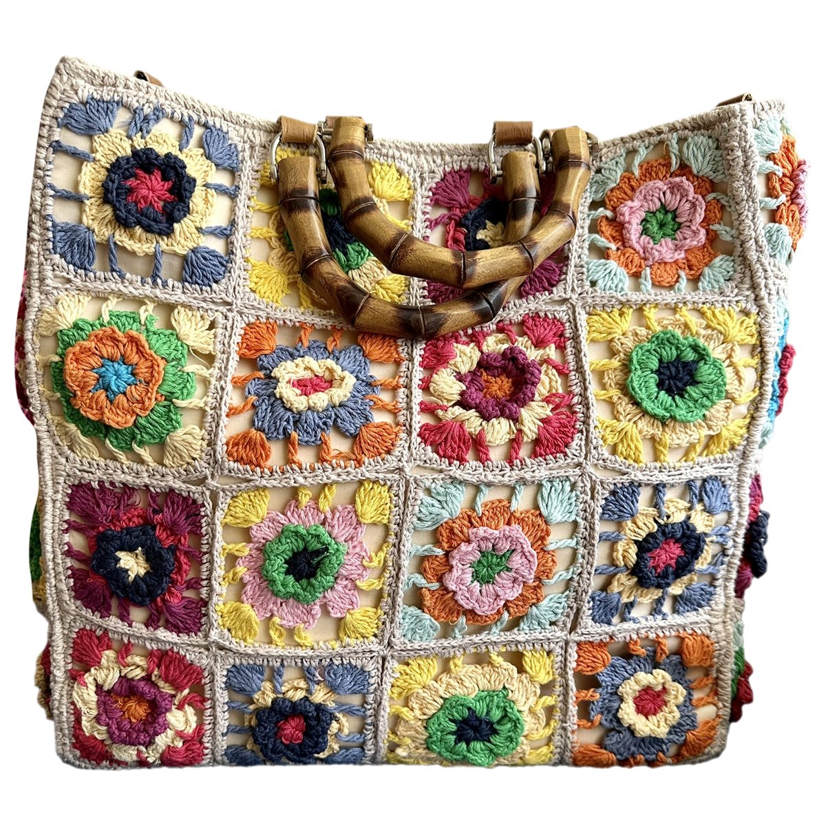 Crochet handbag