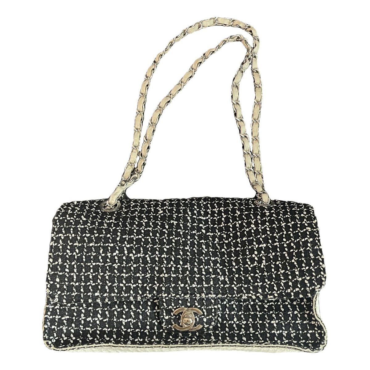 Timeless/Classique Valentine tweed crossbody bag