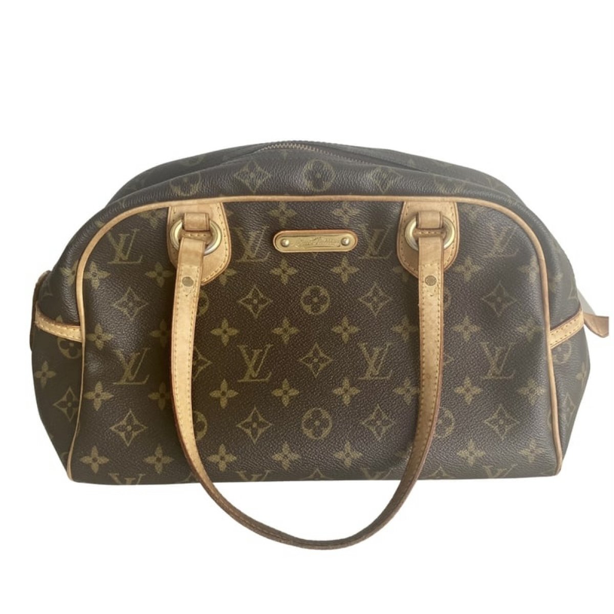 Montorgueil leather handbag