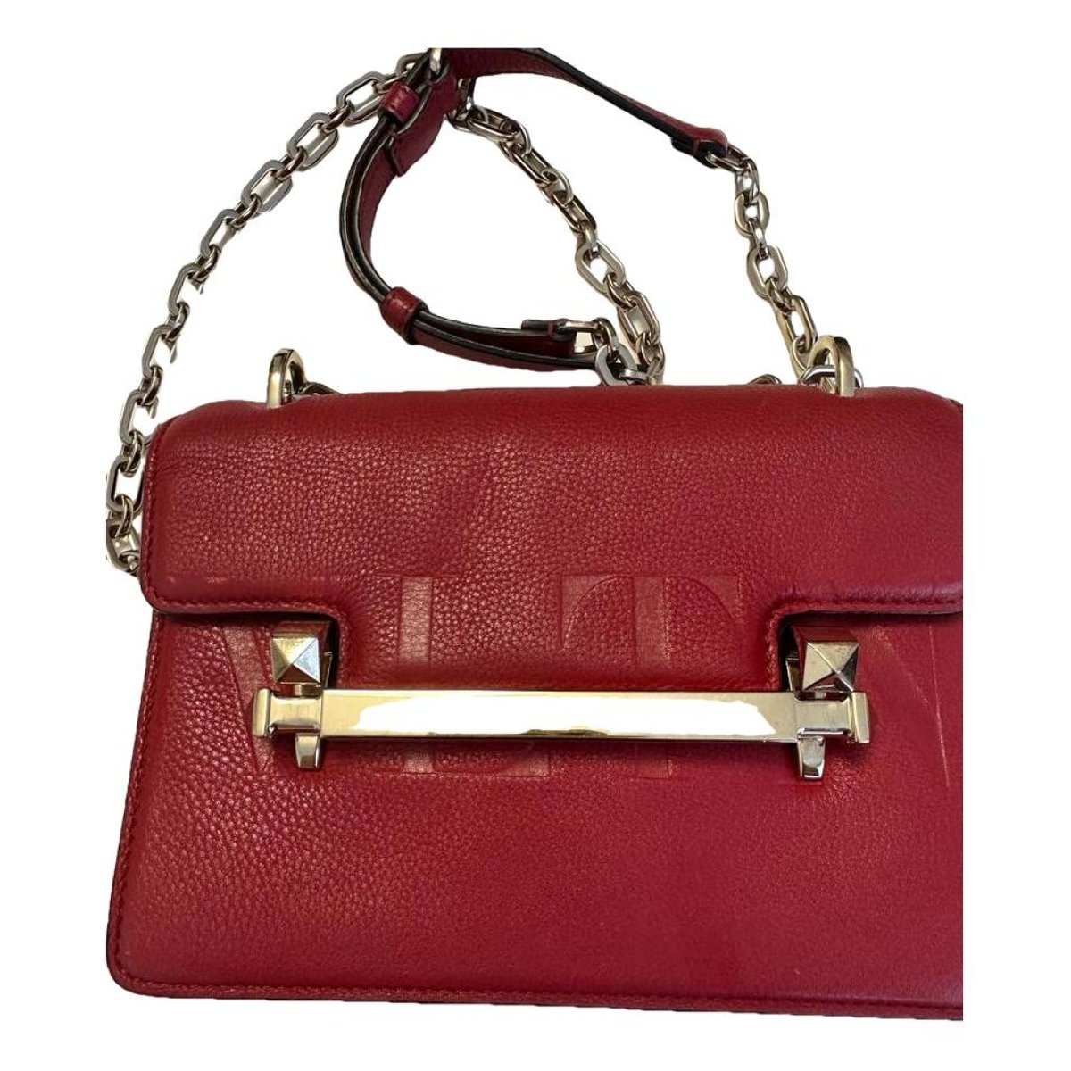 Uptown leather crossbody bag