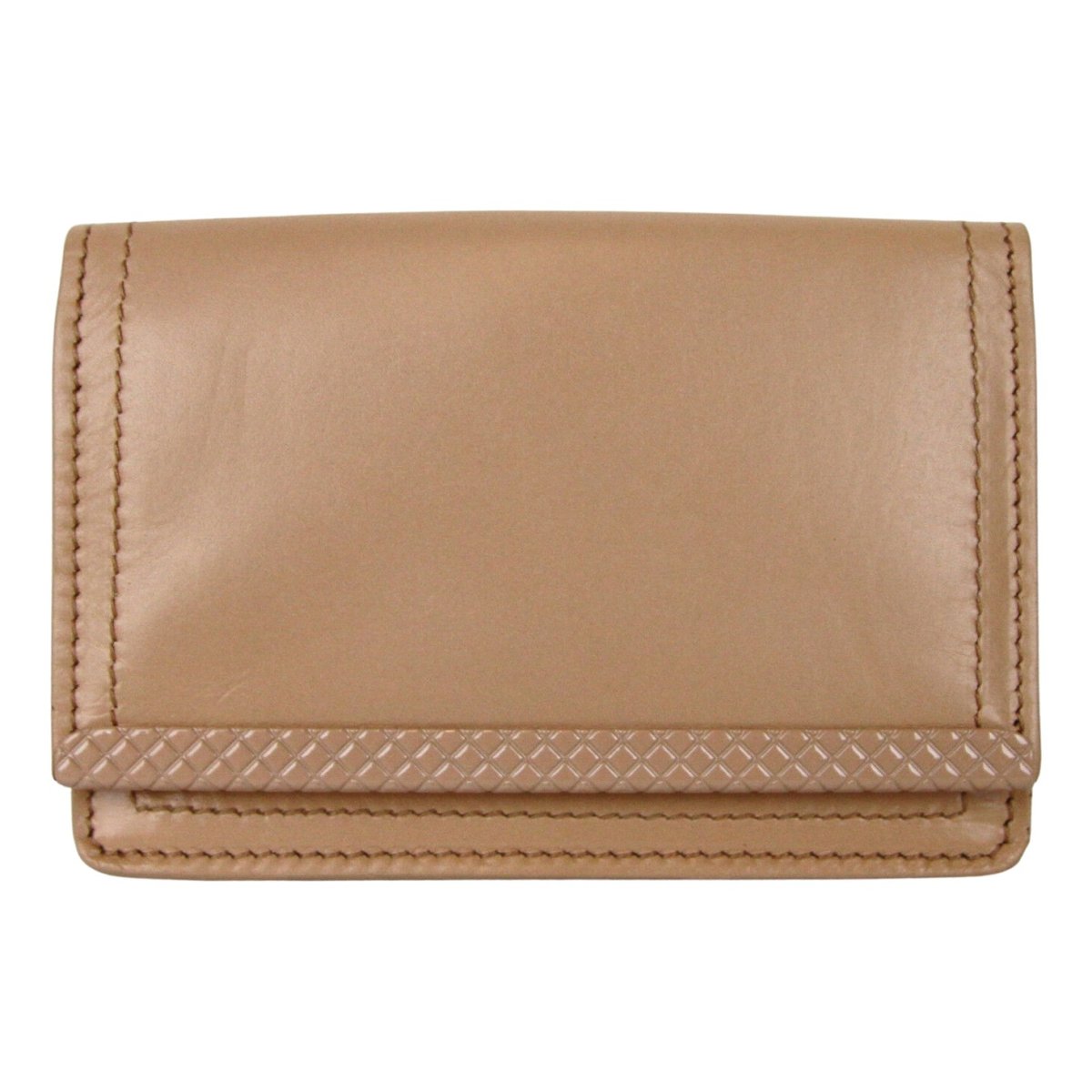 Pouch leather card wallet