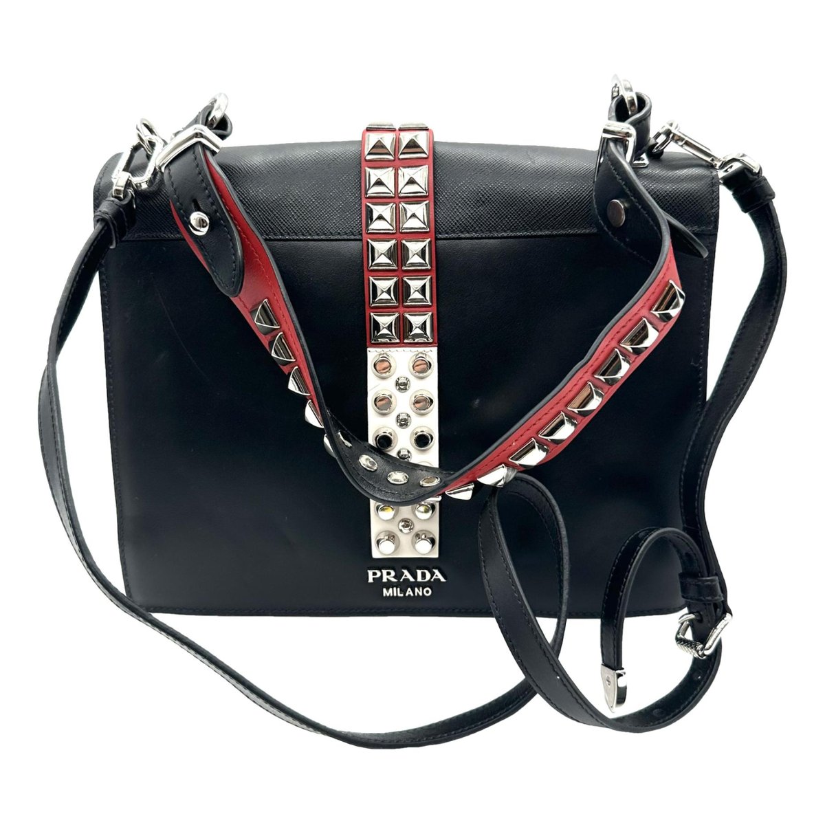 Elektra leather crossbody bag