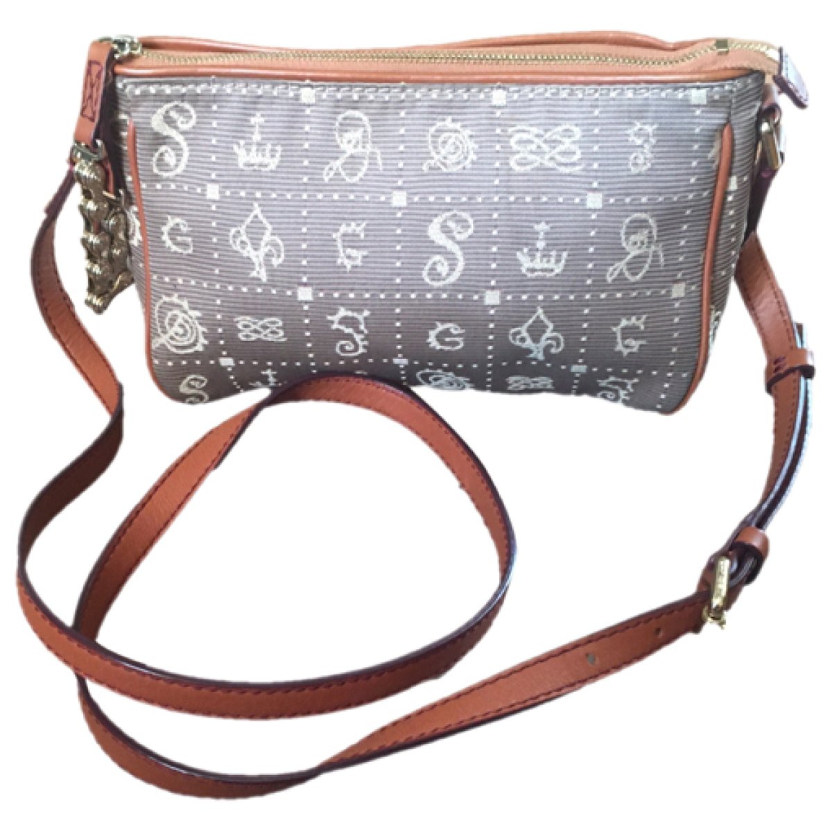 Daligramme leather crossbody bag