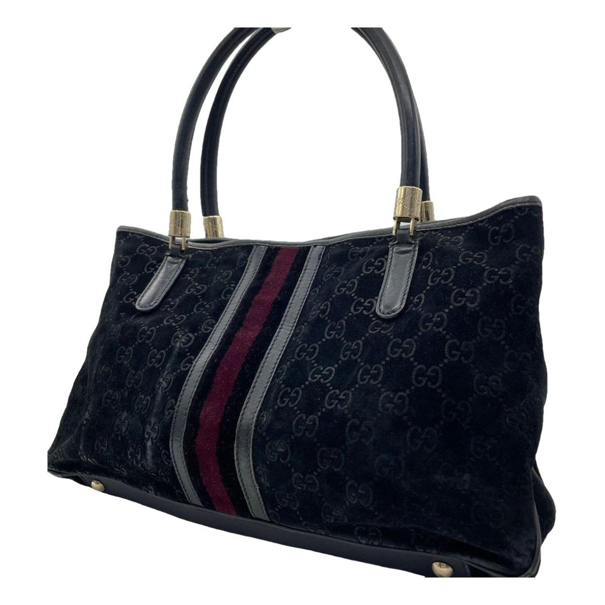Boston leather satchel