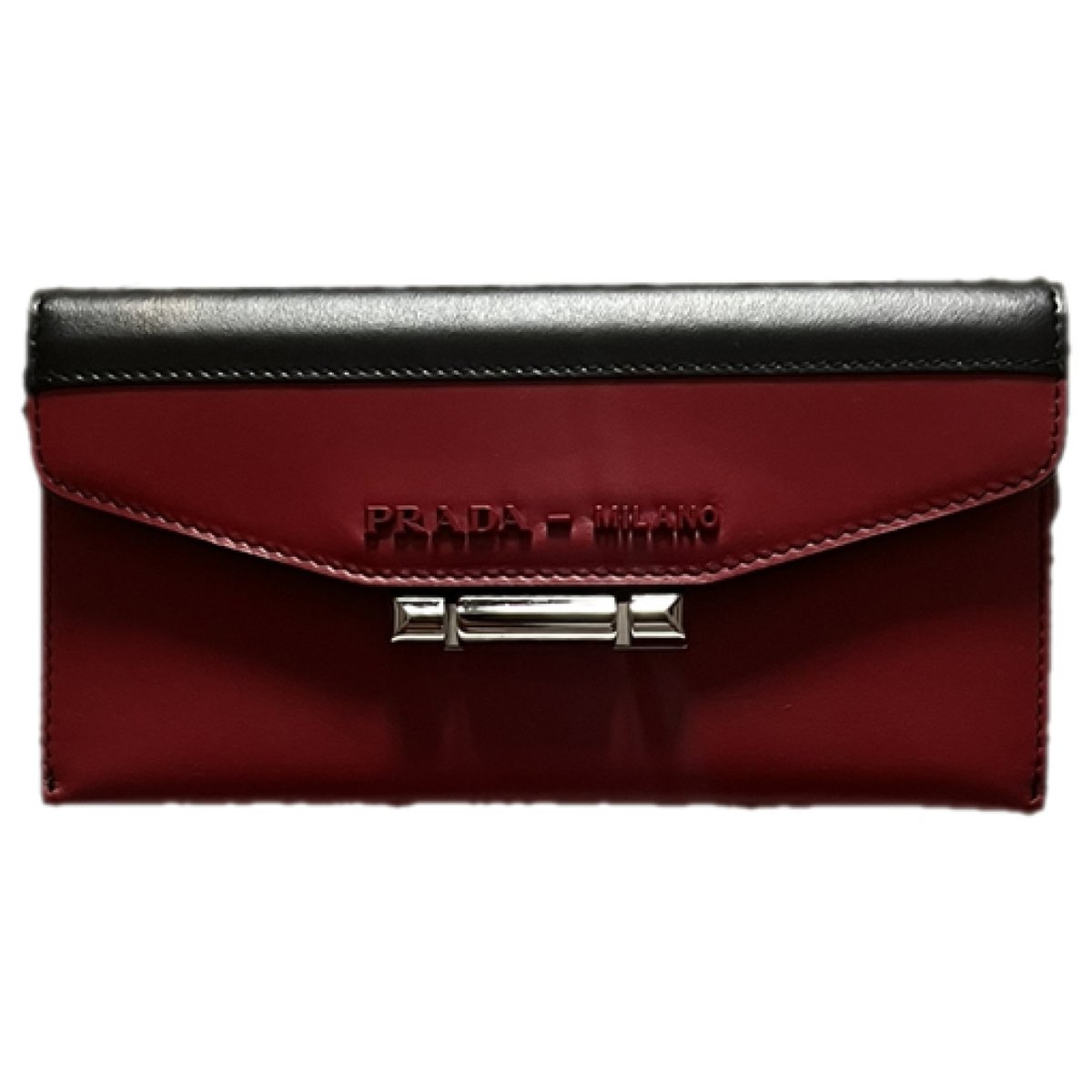 Sidonie leather clutch bag