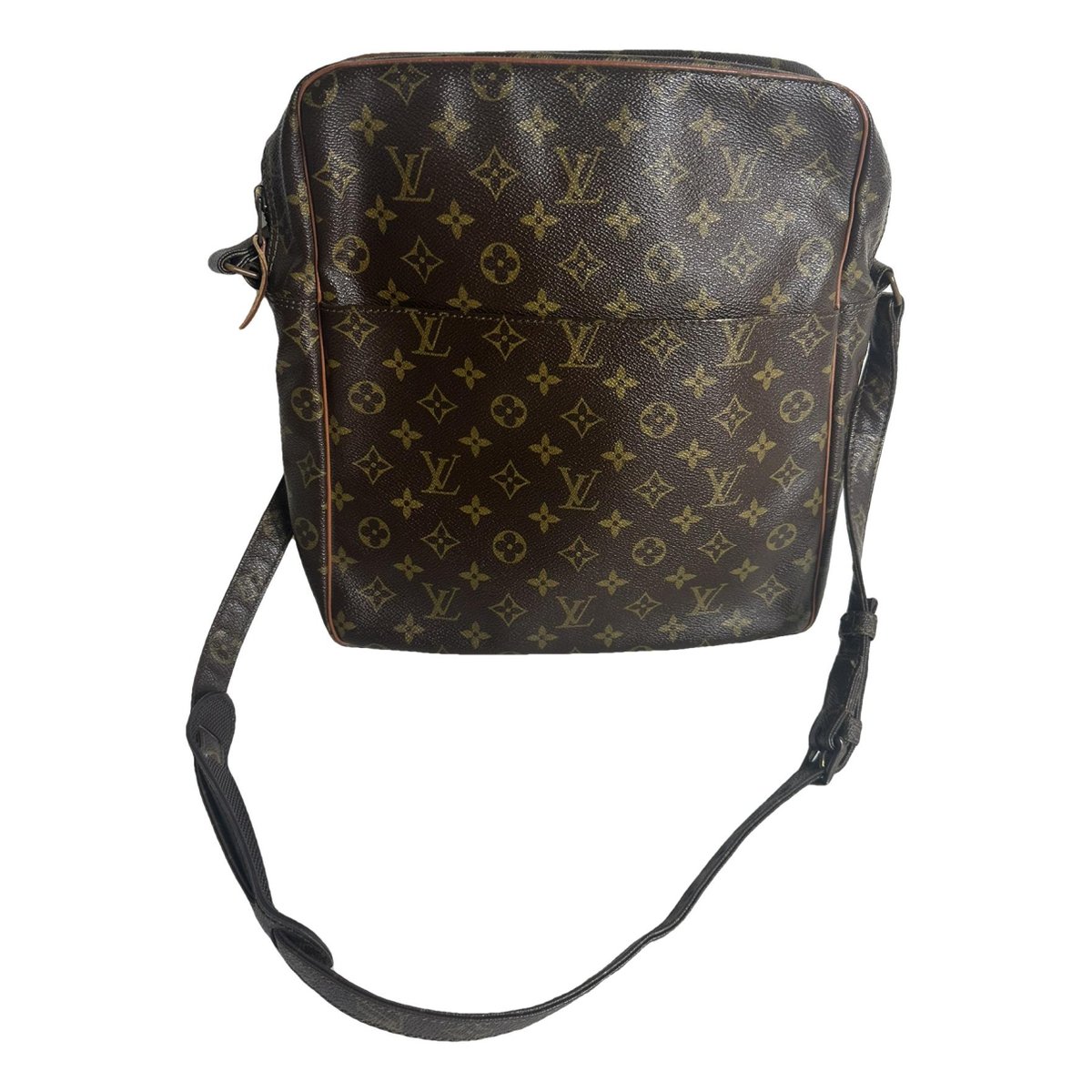 Marceau Messenger patent leather crossbody bag
