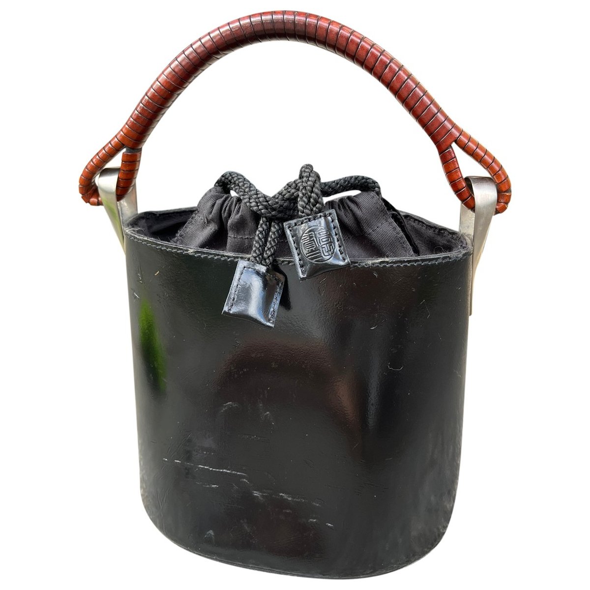 Pagodon leather handbag
