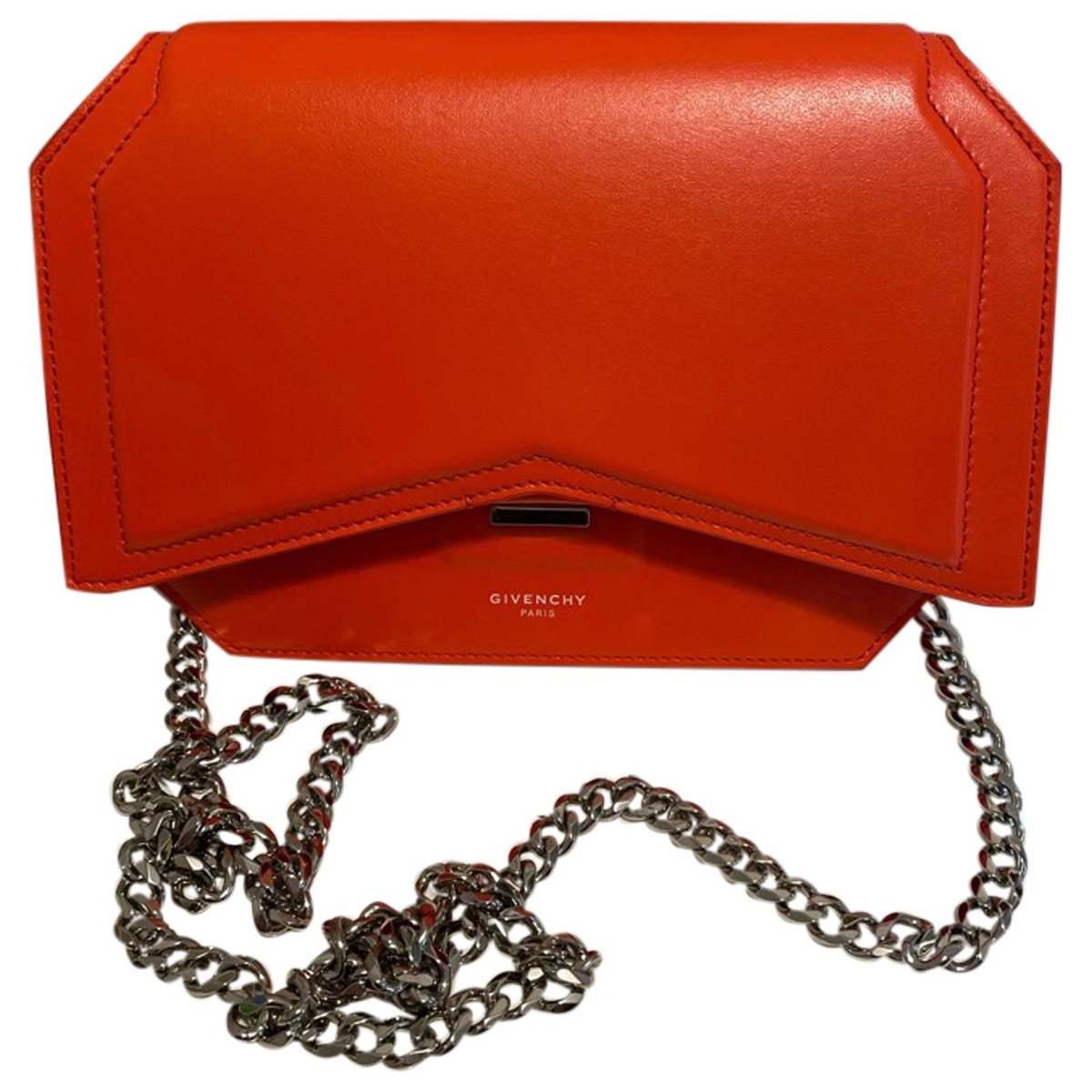Bow Cut leather crossbody bag