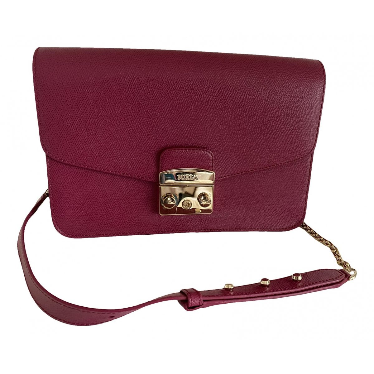 Metropolis leather handbag