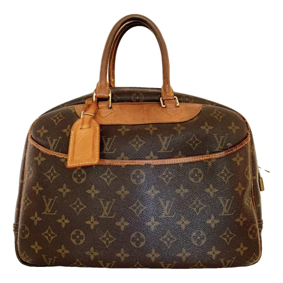 Deauville leather handbag