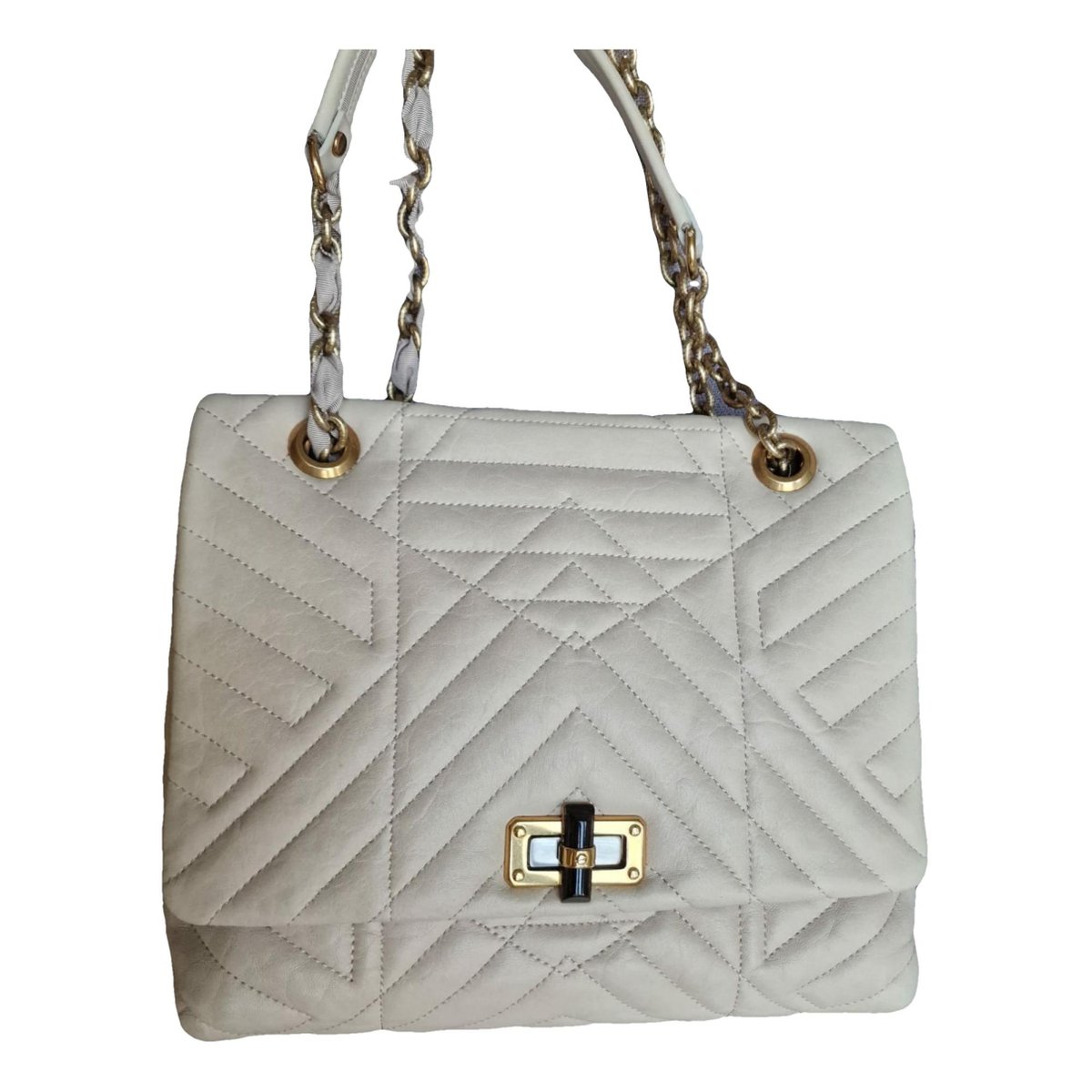 Happy leather handbag