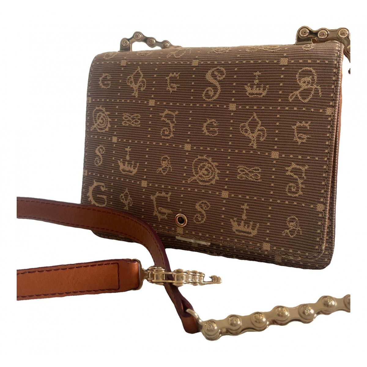 Nine leather clutch bag