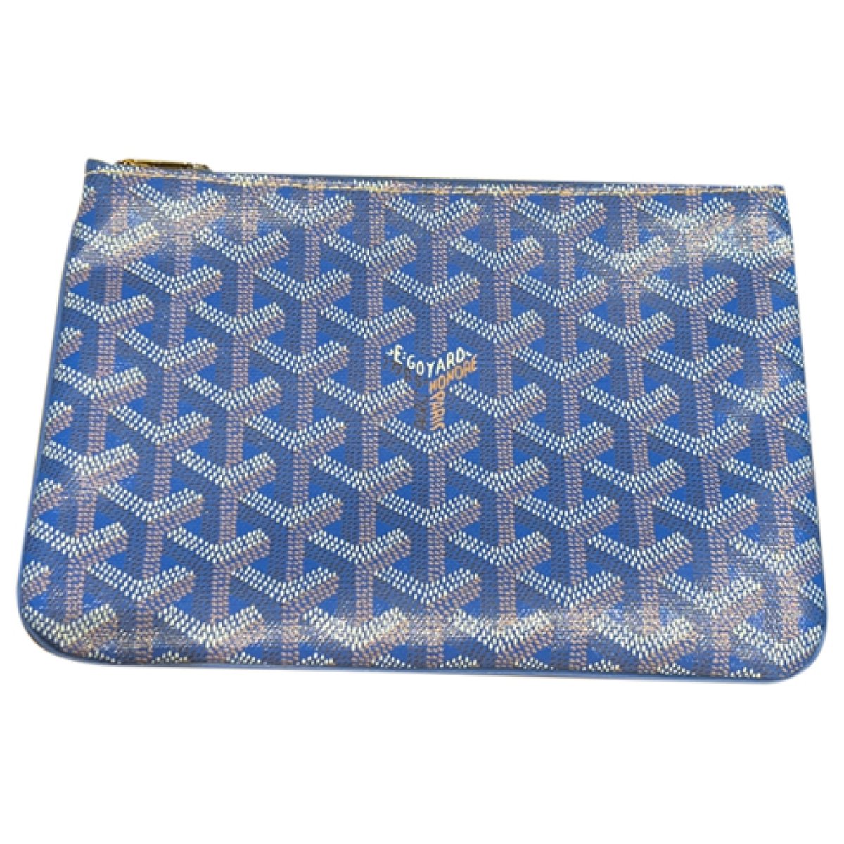 Sénat leather clutch bag
