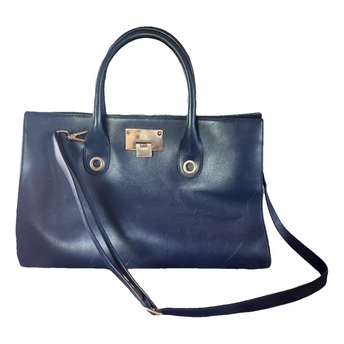 Riley leather tote