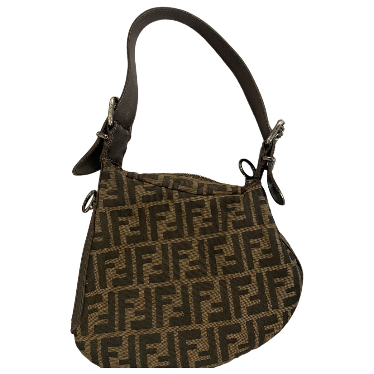 Oyster vegan leather handbag