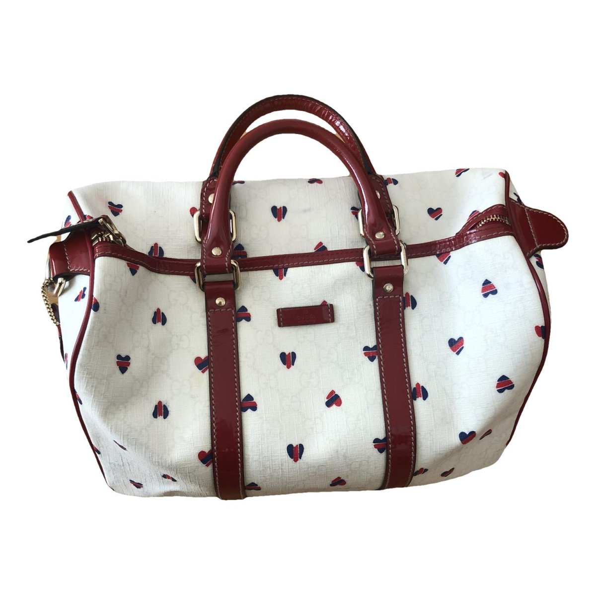 Boston leather handbag