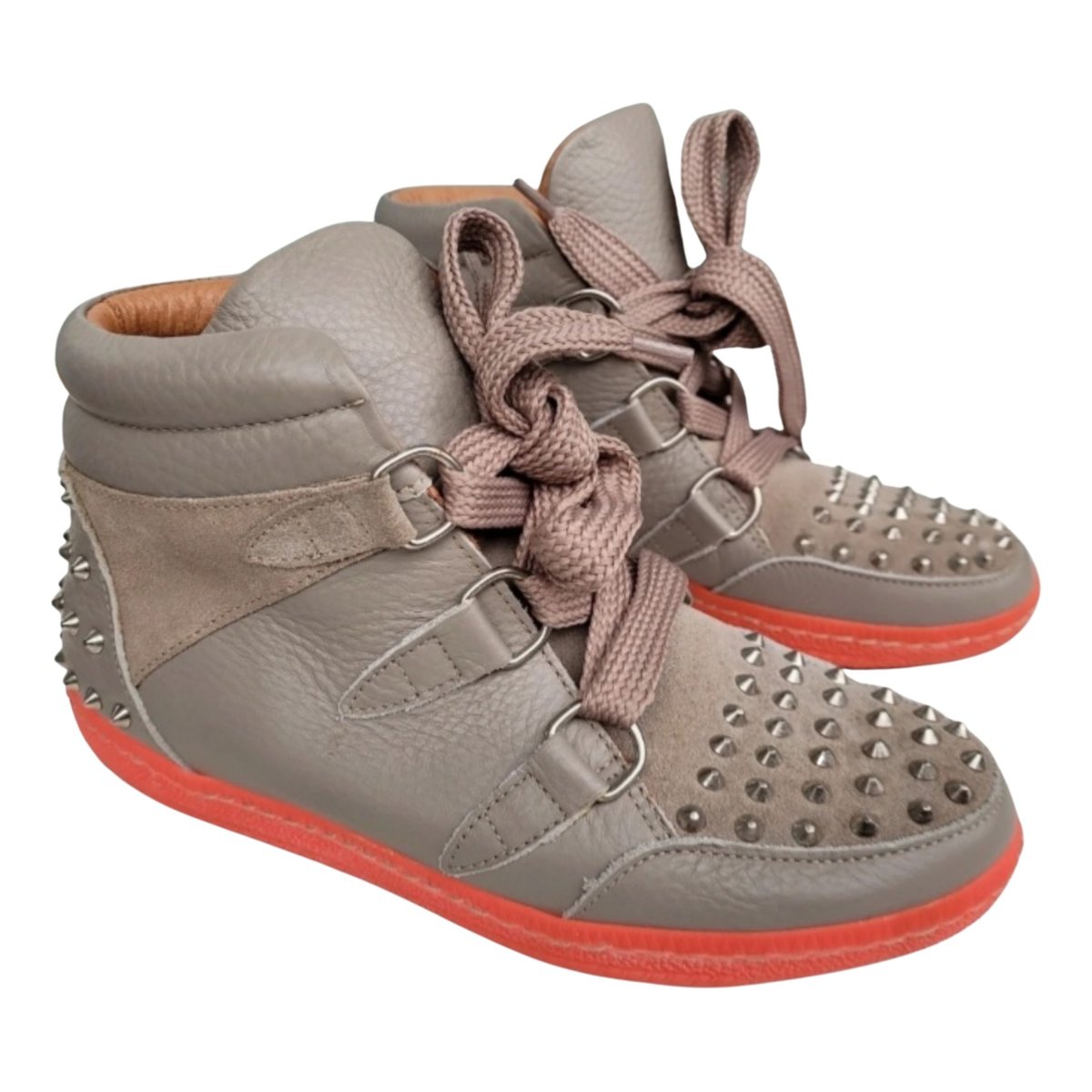 Albatorock leather trainers