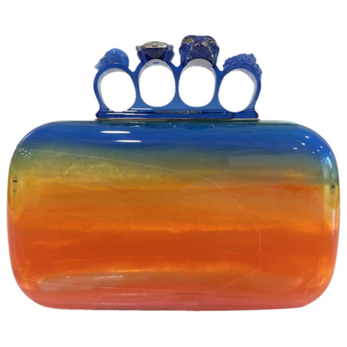Knuckle clutch bag
