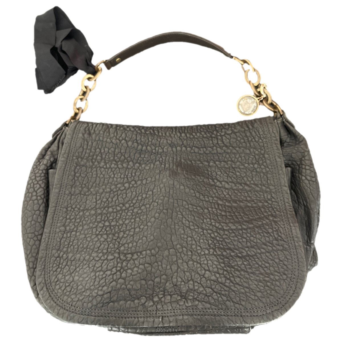 Happy leather handbag