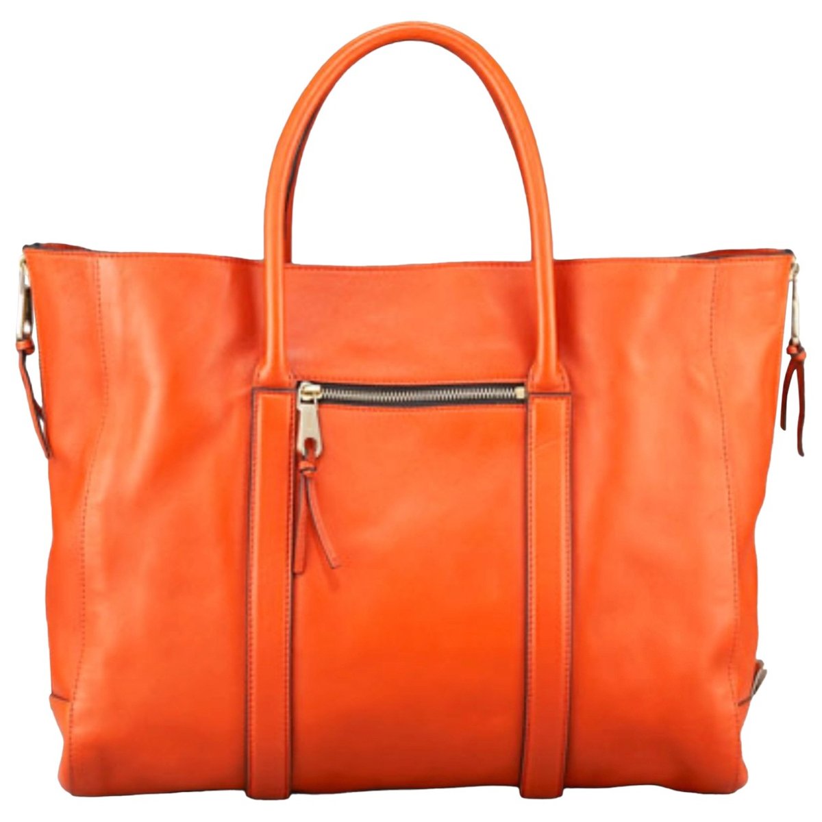 Madeleine leather tote